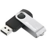 Pen Drive 8gb USB 2.0 Twist preto  Multilaser